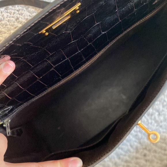 Hermes Kelly 35 crocodile - Picture 16 of 17